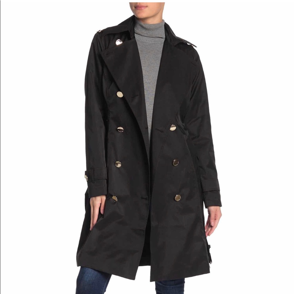 Michael Kors Missy Notch Lapel Coat- NWT